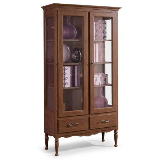 vitrines pohartarto konyves fa szekreny dio cseresznye klasszikus toscana butor toszkan country elegans butor .jpg
